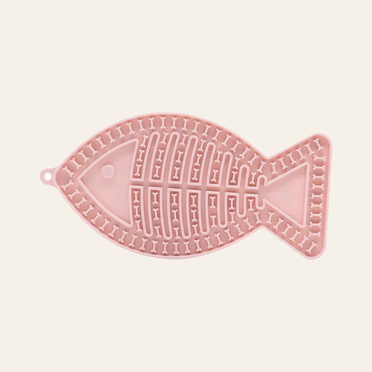 Fiskformad slickmatta